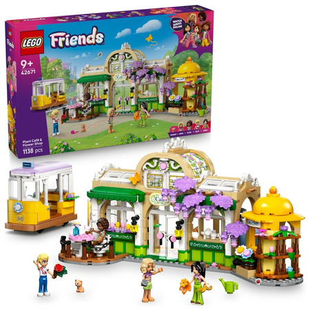 Lego Friends Zielona kawiarnia i kwiaciarnia 42671