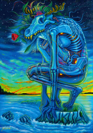 Puzzle 1000 Imagination Kamil Jakóbczak Biały Wilk