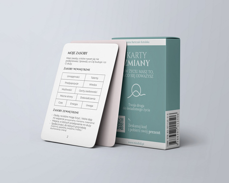 Karty Zmiany. Bo w życiu masz to, na co się odważysz. Twoja droga do świadomego życia.