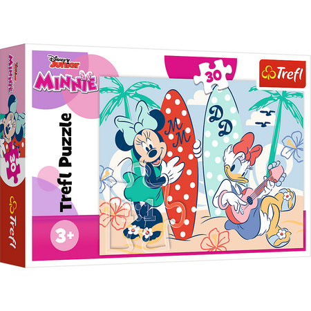 Puzzle 30 Kolorowa Minnie 18302