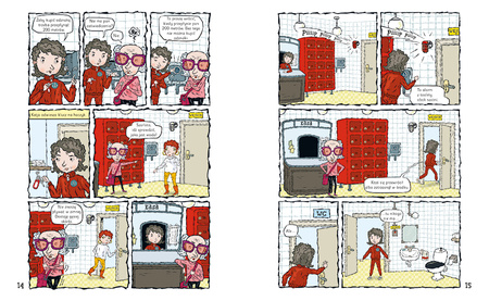 Skradzione muffinki i inne komiksy. Biuro Detektywistyczne Lassego i Mai. Komiks