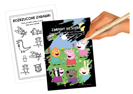 Co za dzień! Świnka Peppa. Ekstrazdrapka