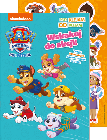 Wskakuj do akcji! Psi Patrol. Przyklejam Odklejam