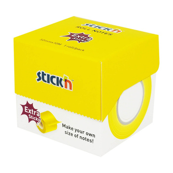 Notes samoprzylepny na rolce 50mmx10m żółty neon