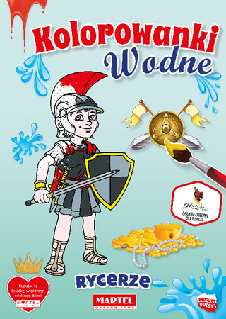 Rycerze. Kolorowanka wodna