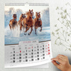 Kalendarz 2026 Konie A3 ścienny