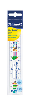 Linijka combino 15 cm Pelikan