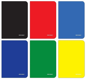 Paczka Zeszyt A5 16k kratka PP pakiet 12 sztuk mix