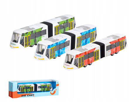 Pociąg nowoczesny metalowy 1szt.mix