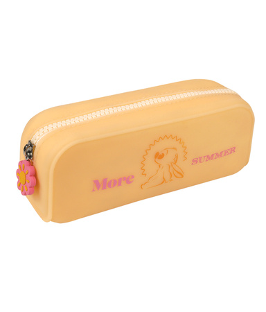 Saszetka silikonowa Disney Fashion Stitch pomarańczowa