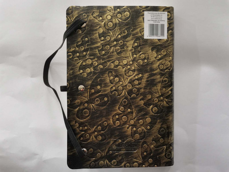 Kalendarz 2026 Jazz A5 dzienny motyl-złoty