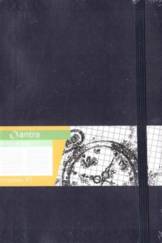 Notes Impresja A5 linia granatowy