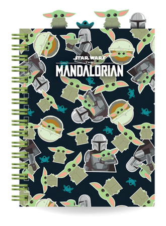 Kołobrulion B5 Disney fashion Mandalorian 100 kartek Disney 1szt. mix