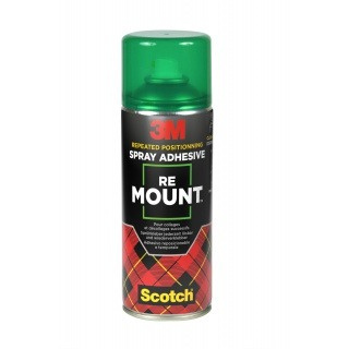 Klej w sprayu 400ml ReMount Scotch do repozycjonowania