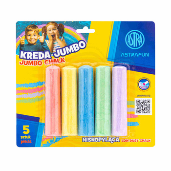 Kreda Jumbo Astra Fun 5szt.