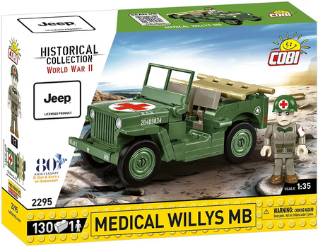 COBI Klocki Medical Willys Mb