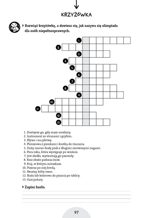 Spektrum możliwości ucznia Zestaw ćwiczeń do pracy z uczniem ze specjalnymi potrzebami edukacyjnymi w tym ze spektrum autyzmu