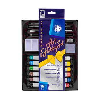 Zestaw artystyczny Astra Artea 19 elementów