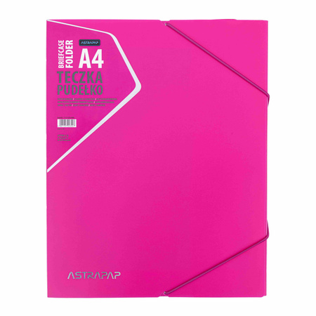 Teczka z gumką PP Neon Line 1szt.mix