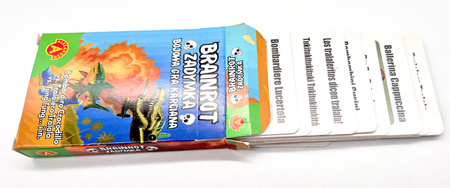 Rodzinna gra karciana - Brainrot zadymka (crocodillo, tralalero, tung tung. . . I in. )