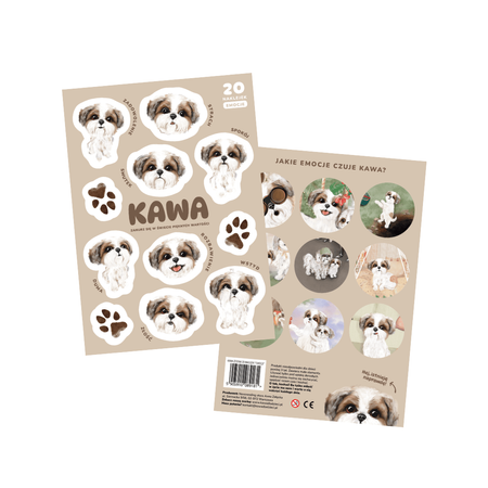 Naklejki Emocje 20 sztuk