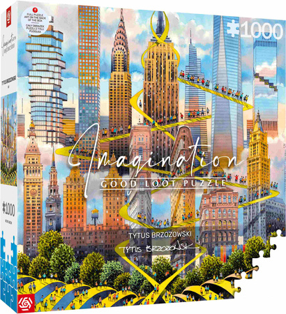 Puzzle 1000 Imagination Tytus Brzozowski New York