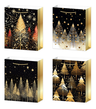 Torebki prezentowe BN 12 sztuk mix wzorów WK 22413 S