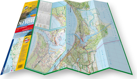 Wyspa Wolin 1:50 000 Woliński Park Narodowy mapa turystyczna laminat 2024