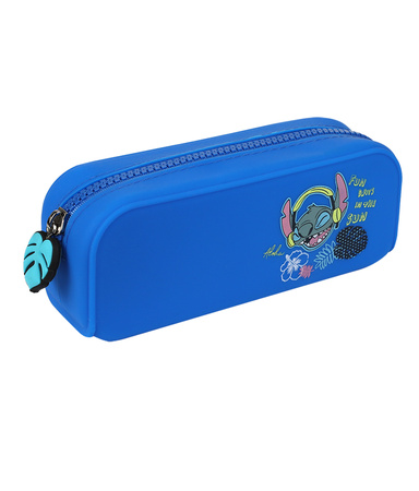 Saszetka silikonowa Disney Black Stitch niebieska