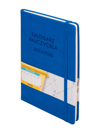 Kalendarz Nauczyciela 2025/2026 A5 TDW niebieski