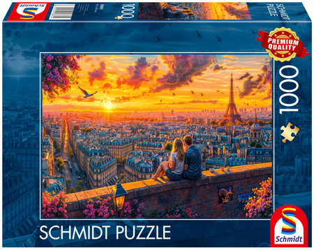 Puzzle 1000 PQ Szepty z dachu Paryża 113692