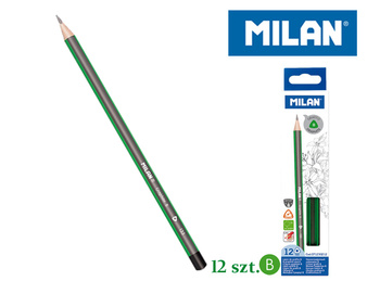 Ołówek Milan trójkątny B 12 sztuk