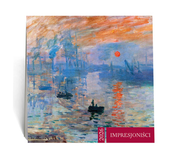 Kalendarz 2026 ścienny Impresjoniści