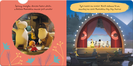 Dolina Muminków. Zabawy Muminków. Ruchome obrazki