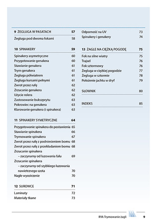 Trymowanie żagli. Podręcznik RYA. Książki dla żeglarz wyd. 5
