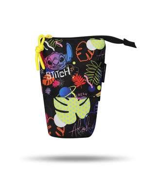 Piórnik saszetka Disney black mona Stitch