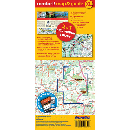 Podlasie map&guide XL PL laminat 2024