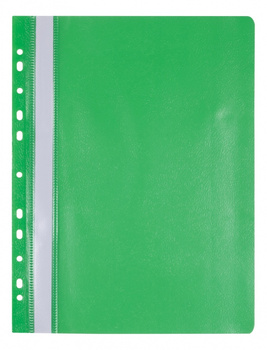 Paczka skoroszyt A4 Office Products miękki wpinany zielony 25 sztuk