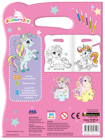 Barwne jednorożce. Moje Jednorożce. Superkolory