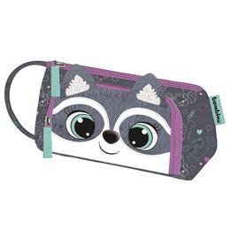Piórnik saszetka trójkątna Racoon