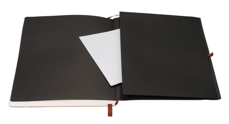 Notes impresja B5 linia brąz