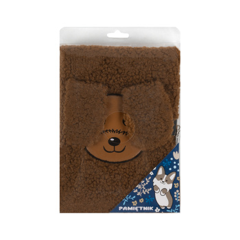 Pamiętnik pluszowy z kłódką Pies