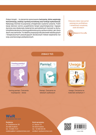 Połącz kropki ćwiczenia na koncentrację 1