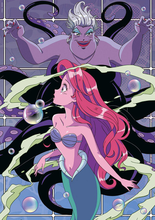 Puzzle 2x500 Królewna Śnieżka Mała Syrenka 113458