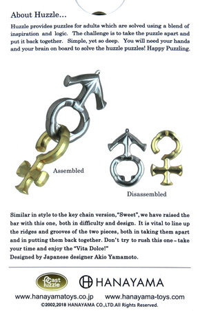 Łamigłówka Huzzle Cast Dolce poziom 3/6