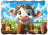 Puzzle 30 Lovely Cow B-03839-1