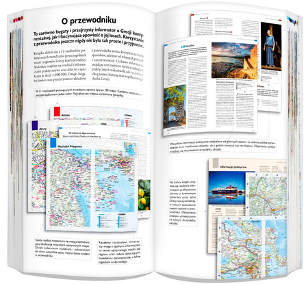 Grecja Kontynentalna Przewodnik z atlasem 2025