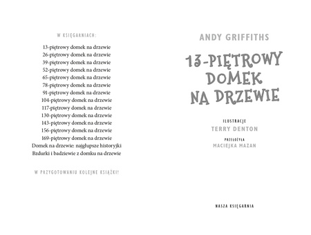 13-piętrowy domek na drzewie. Tom 1 wyd. 2025