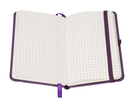 Notes Secesja A7 kratka purpura