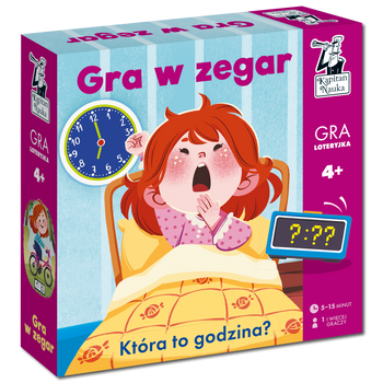 Gra w zegar Która to godzina? Kapitan Nauka
